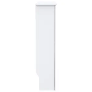 MDF Radiator Cover White 78 cm