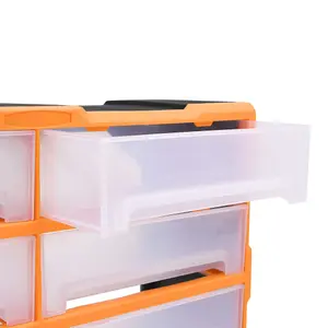 Berkfield Multi-drawer Organiser with 8 Big Drawers 52x16x37 cm