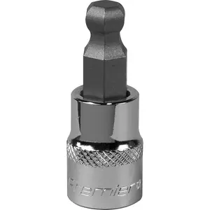 High-Quality 9mm Ball-End Hex Socket Bit with 3/8" Drive for Versatile Wrench Applications