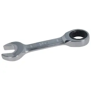 18mm Stubby Ratchet Combination Spanner Metric Wrench 72 Teeth SPN11