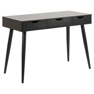 Casson Metal Base Writing Desk Black