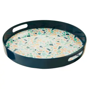 Maison by Premier Mimo Terrazzo Round Tray