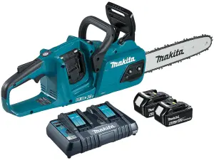 MAKITA DUC405PG2 Twin 18v Chainsaw