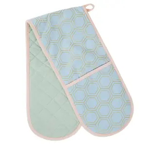 Maison by Premier Frosted Deco Double Oven Glove