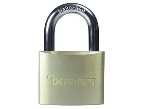 DEFENDER - Aluminium Padlock Keyed Alike 40mm