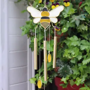 Bee and Honeycomb Decorative Windchime