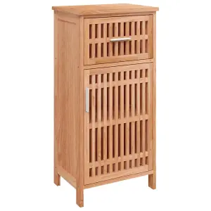 Berkfield Bathroom Cabinet 42x29x82 cm Solid Wood Walnut