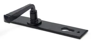 From The Anvil Black Avon Lever Espag. Lock Set