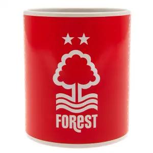 Nottingham Forest FC Half Tone Mug Red/White (One Size)