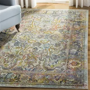 Green Oriental Hand Woven Light Blue/Orange Area Rug World Menagerie Rug Size: Rectangle 120 X 180cm