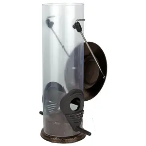 Garden Hanging Wild Bird Feeders - set of 3 Seed, Nut and Fat Ball Feeders