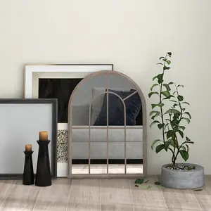 Berkfield Mirror Sand 60x45 cm Iron for Indoor Use