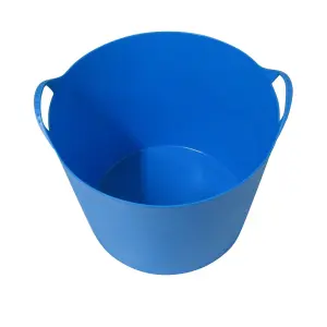 Heavy Duty Flexitub Flexible Buckets 45L x5 (Builders Tub Work Trug Feed Storage)