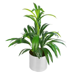 65cm Artificial Large Leaf Bamboo Shrub Plant