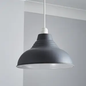 Inlight Lucia Grey pendant Light shade (D)30cm