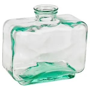 URBNLIVING 3.7L Recycled Heavy Decorative Glass Vase Flower Wide Holder Centrepiece Display