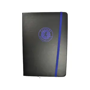 Rangers FC Premium Crest A5 Notebook Black/Blue (One Size)