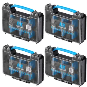 x4 OX TOOLTREK Pro Mini Organiser for Storing Small Parts and Tool Accessories