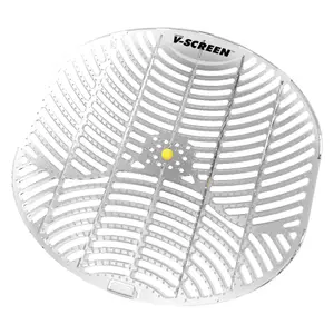 Vectair Systems - V-SCREEN - Urinal Sieve - Concentrated Scented urinal Insert - Citris Mango Yellow - Pack of 12