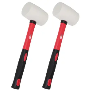 Xpert 16oz Rubber Headed Mallet (2 Pack)