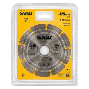 Dewalt DT3711-QZ High Performance Diamond Disc Segmented 125mm X 22.23mm