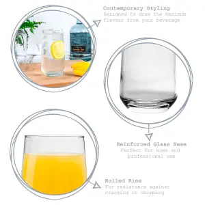 LAV - Lal Highball Glasses - 480ml - Pack of 6