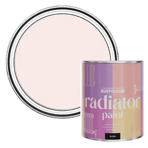 Rust-Oleum China Rose Gloss Radiator Paint 750ml