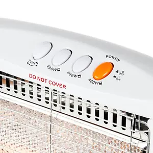 1200W Halogen Heater - 3 heat settings