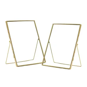 Nicola Spring - Hanging Metal Photo Frames - 8" x 10" - Pack of 2