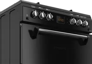 Leisure CLA60GAK 60cm Gas Double Oven Cooker - Black