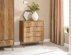 GFW Orleans 4 Drawer Chest Mango