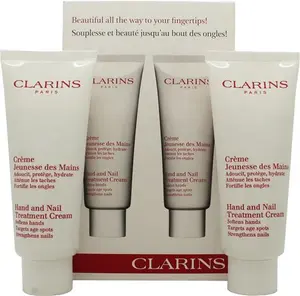 Clarins Gift Set 2 X 100Ml Hand & Nail Treatment Clarins Hand Cream