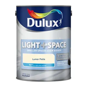 Dulux Light + Space Lunar Falls Matt Wall paint, 5L