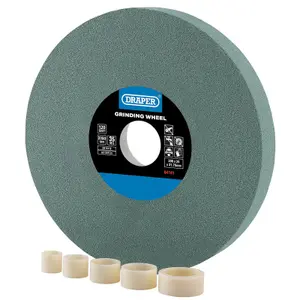 Draper  Silicon Carbide Bench Grinding Wheel, 200 x 25mm, 120G 04141