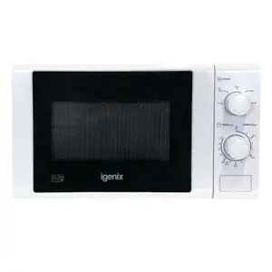 Igenix IG2071 Maunal Microwave, 35 Minute Timer, White