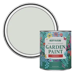 Rust-Oleum Winter Grey Gloss Garden Paint 750ml