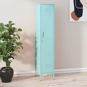 Berkfield Locker Cabinet Mint 35x46x180 cm Steel