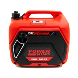 Petrol Inverter Generator Silent PowerKing 1050w 1.3kVA 4 Stroke