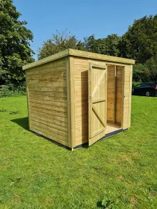 Premium Pent Garden Shed 8 x 7ft