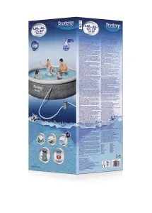 Bestway Fast set Swimming pool with pump (L) 3.96m x (H) 84cm