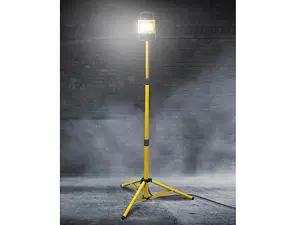 Faithfull Power Plus SMD LED Tripod Site Light 35W 240V