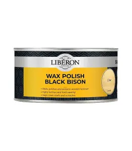 Liberon Wax Polish Black Bison Paste - Tudor Oak - 500ml