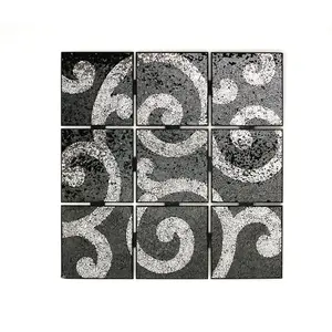 Interiors by Premier Opulence Mosaic Wall Plaque