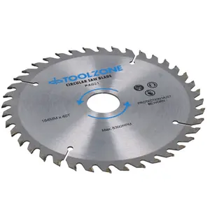 3pc 184mm TCT circular saw blades 20 / 24 and 40 teeth 30mm Bore Reducers