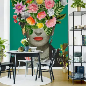 Frida Floral Mural - 192x260cm - 5534-4