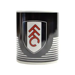 Fulham FC Crest Mug Black/White (One Size)