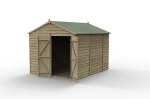 4LIFE Apex Shed 8x10 - Double Door - No Window