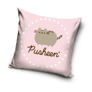 Pusheen Cat Pink Filled Cushion