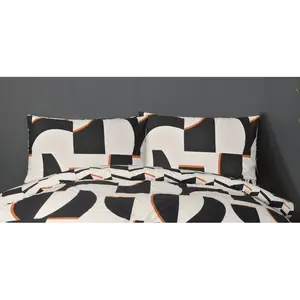 St. Charles Polyester Abstract Duvet Cover Set with Pillowcases 230 x 220cm