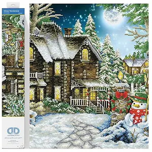 WINTER WONDERLAND - Diamond Painting Kit: Winter Wonderland - Diamond Dotz